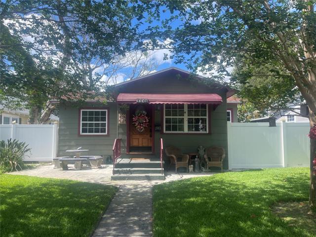 Front of the house.