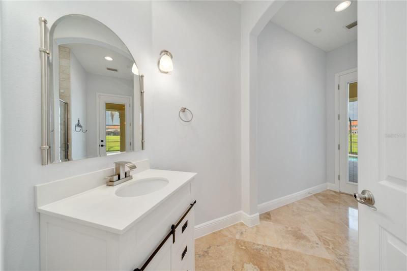 Full Bath 1 with Pool Access