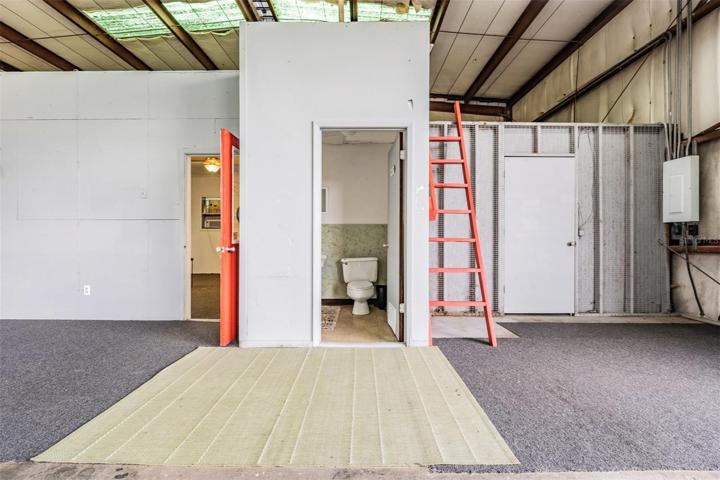 Additional 1/2 bath in Metal building for workers
