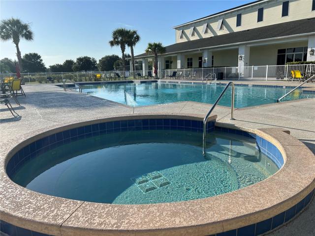 Hot tub and pool