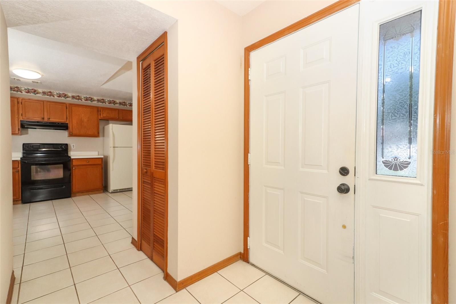 Kitchen view from foyer