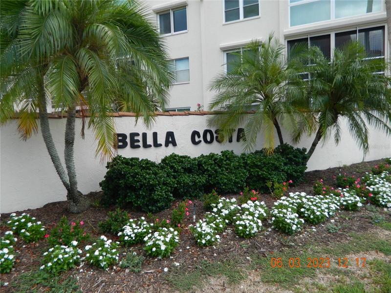 Entrance to Bella Costa