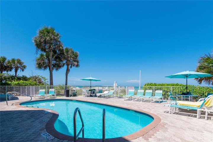 Pool View from Balcony