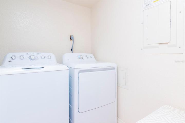 Laundry in Utility Rm.