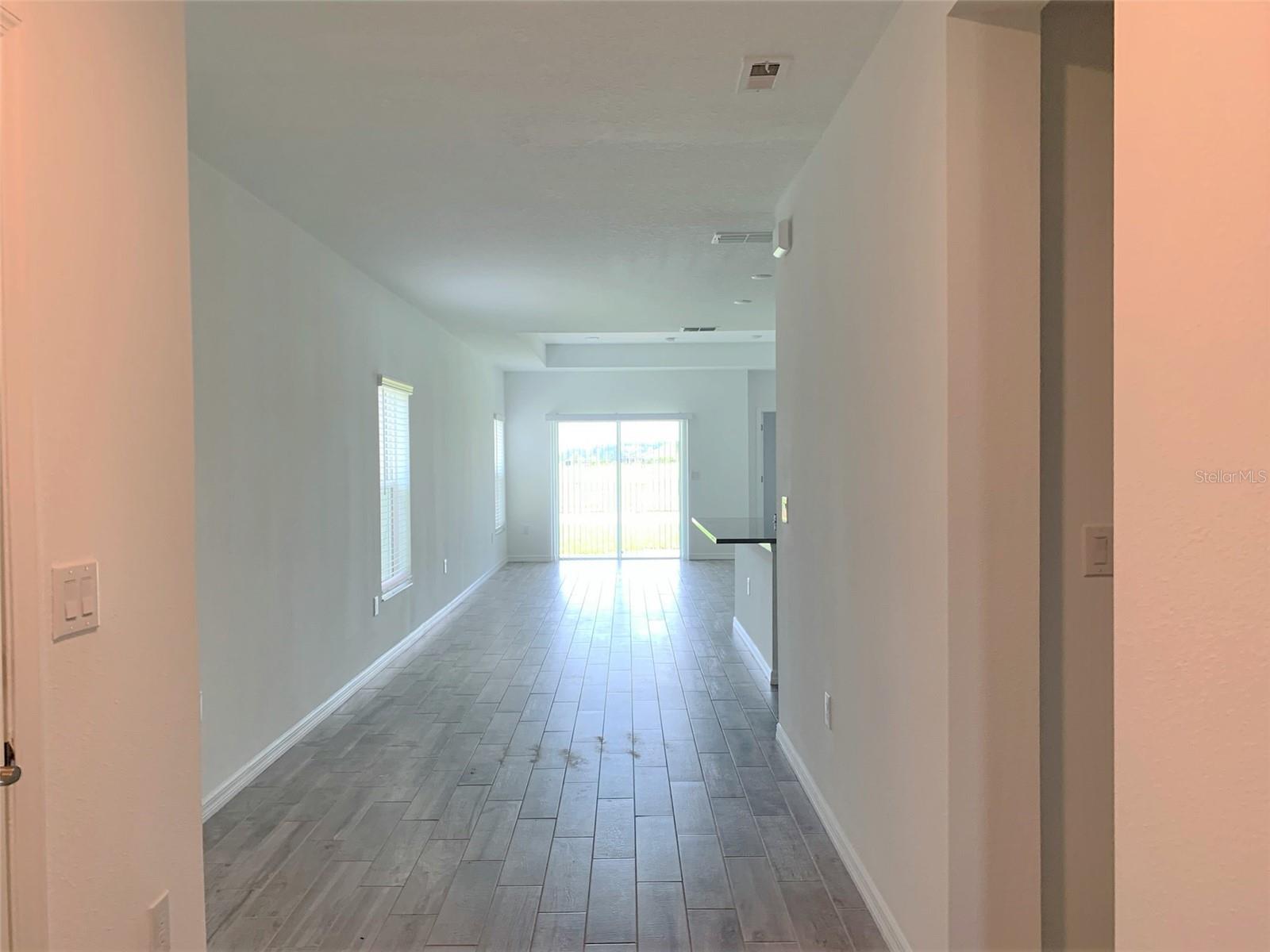 Entrance from Front Door