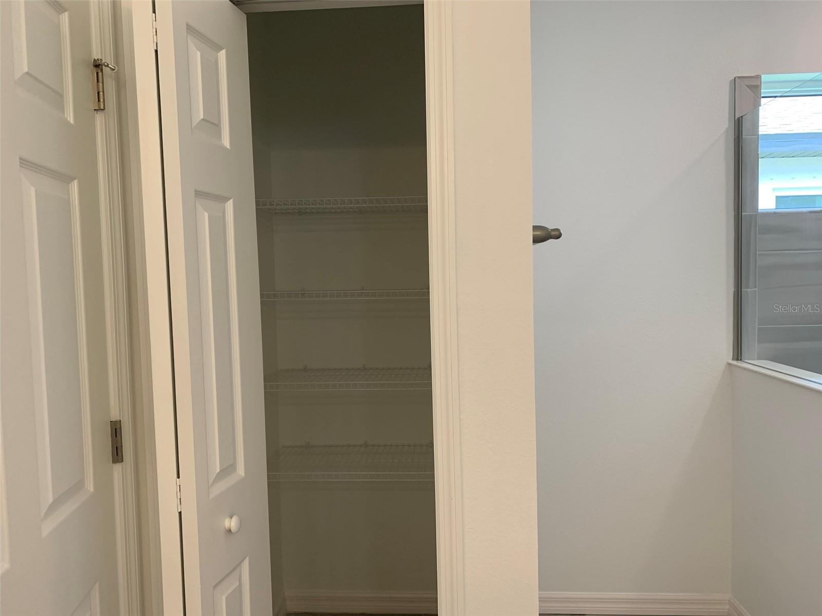 Master Linen Closet