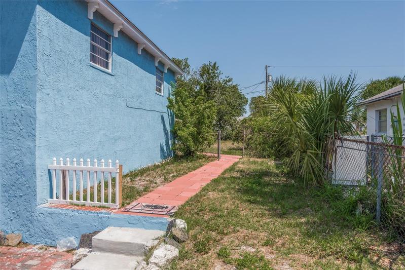 Walkway to Secondary Unit