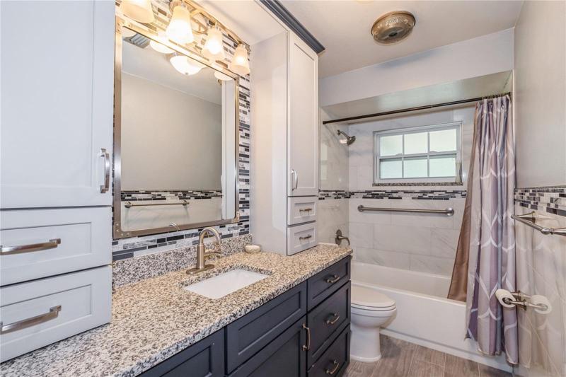 Upgraded bathroom