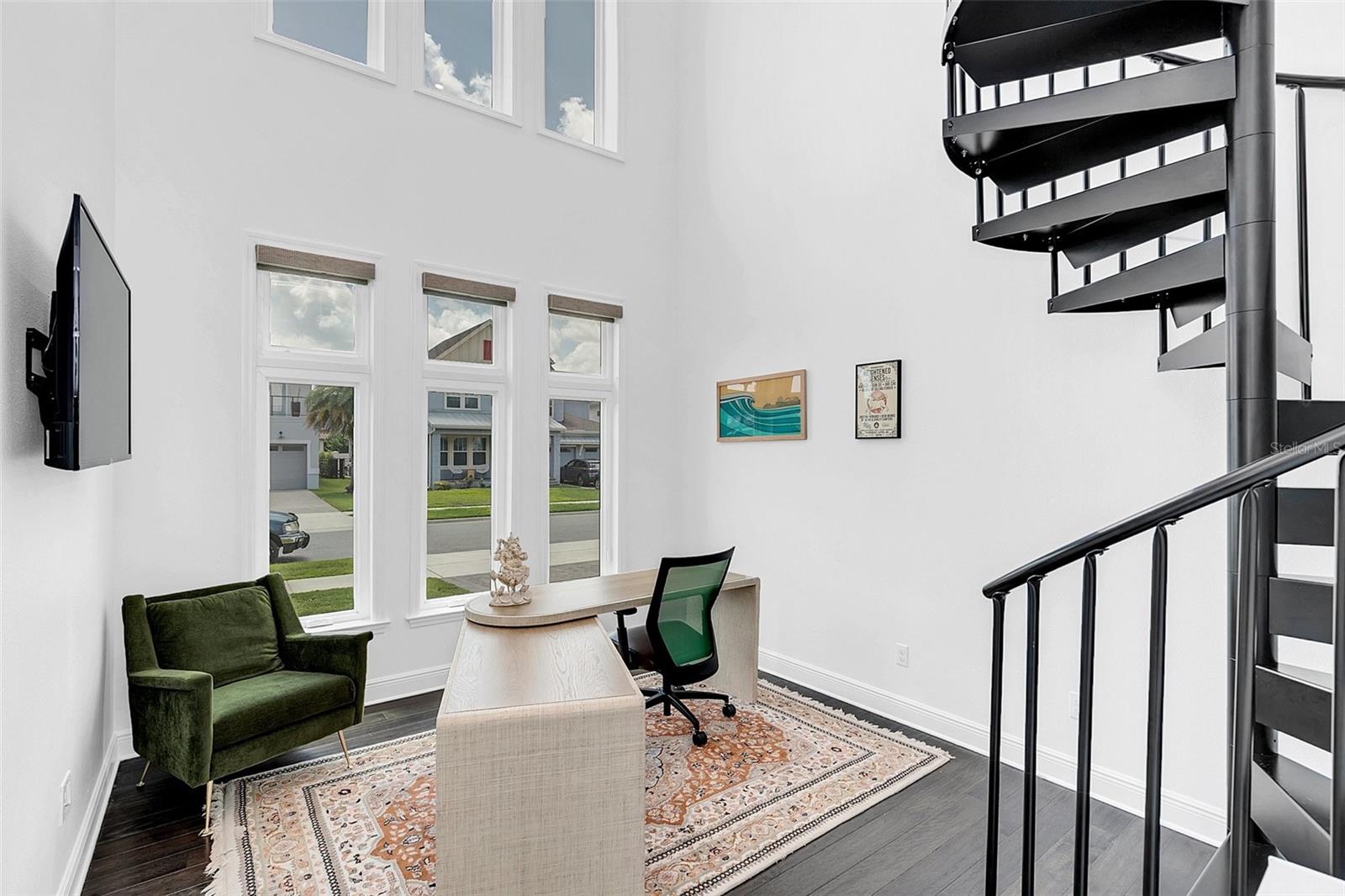 Downstairs Office