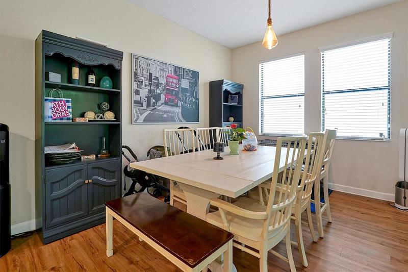 Dining room, currently no furniture