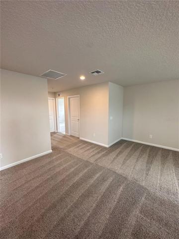 Open second floor loft