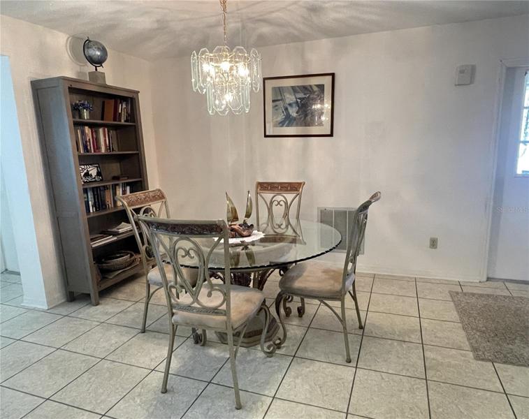 Dining area