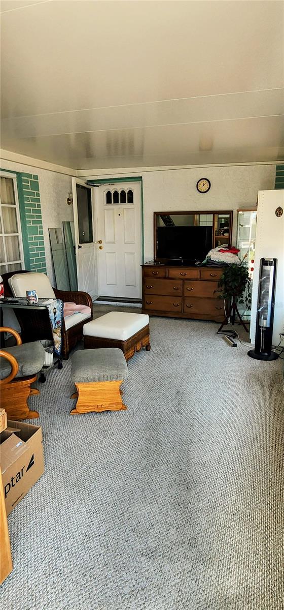front porch with updated vinyl windows