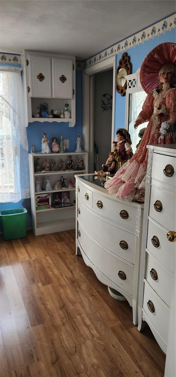 adjacent laundry room