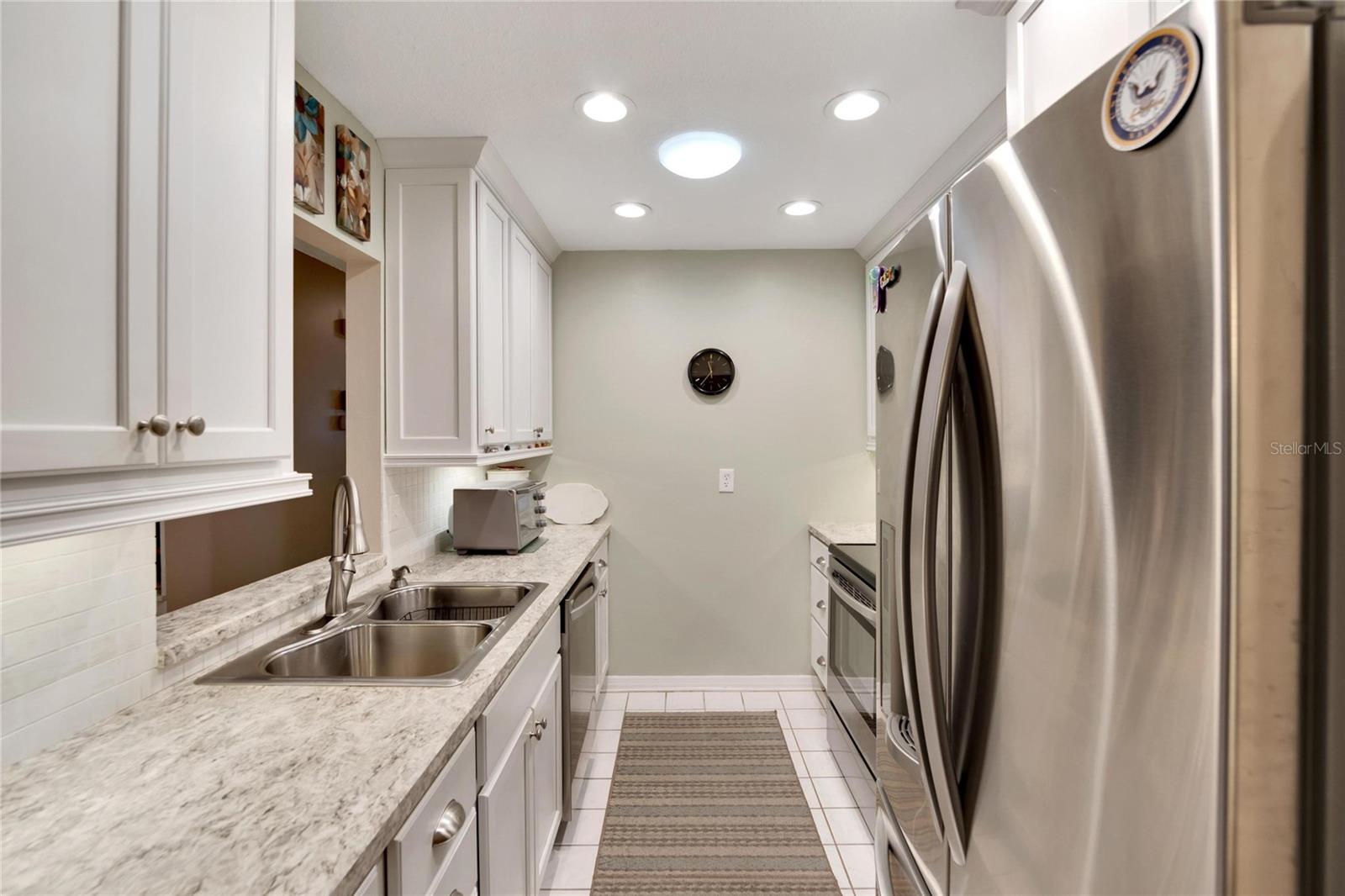 Kitchen with Skylight.