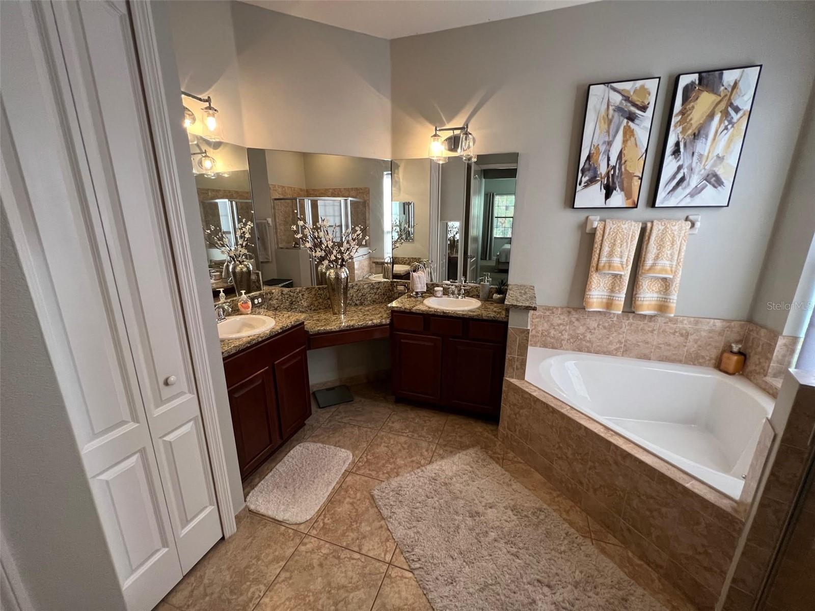 Master bathroom