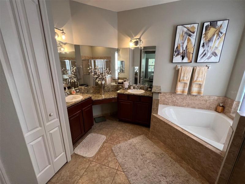Master bathroom
