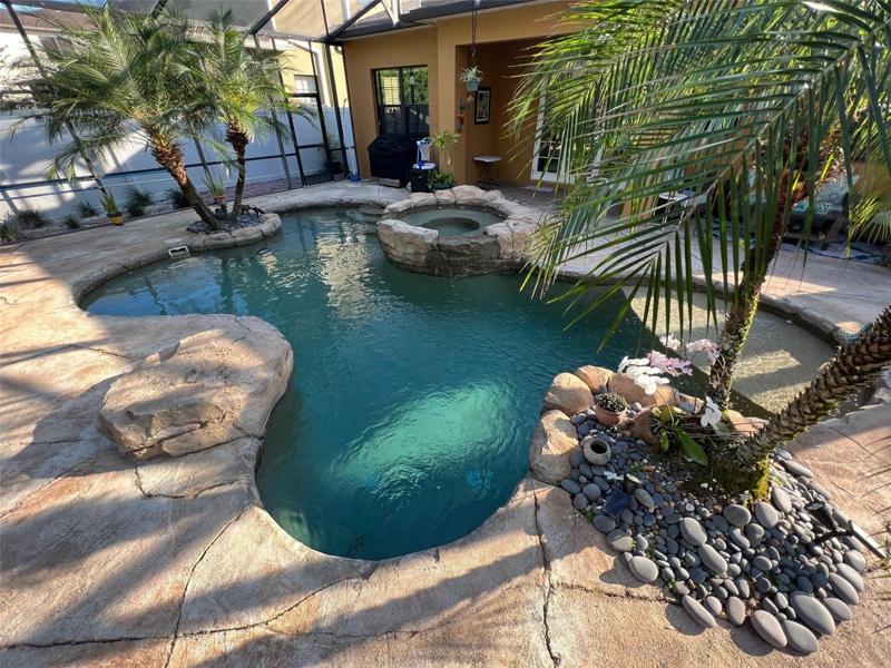 Pool and spa