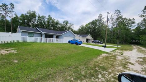 new houses on the corner, lot just past on the left side