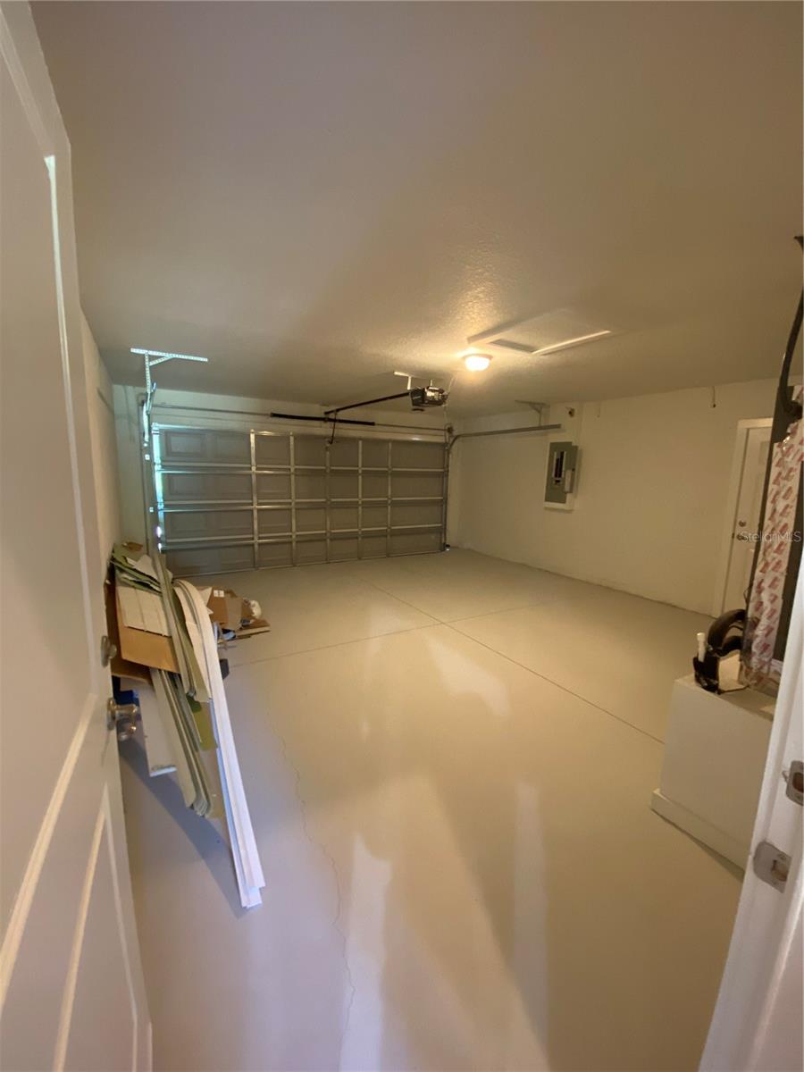 Two-car garage