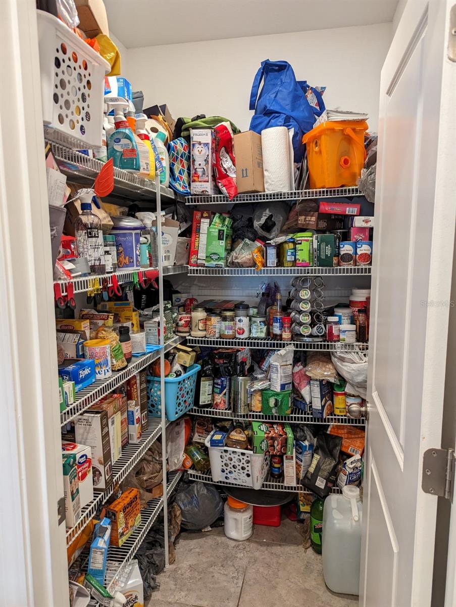 Large walk in pantry!