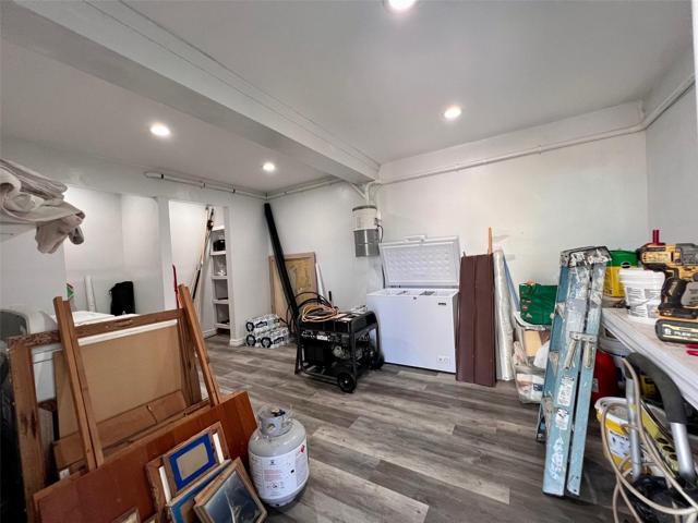 Laundry, tool room
