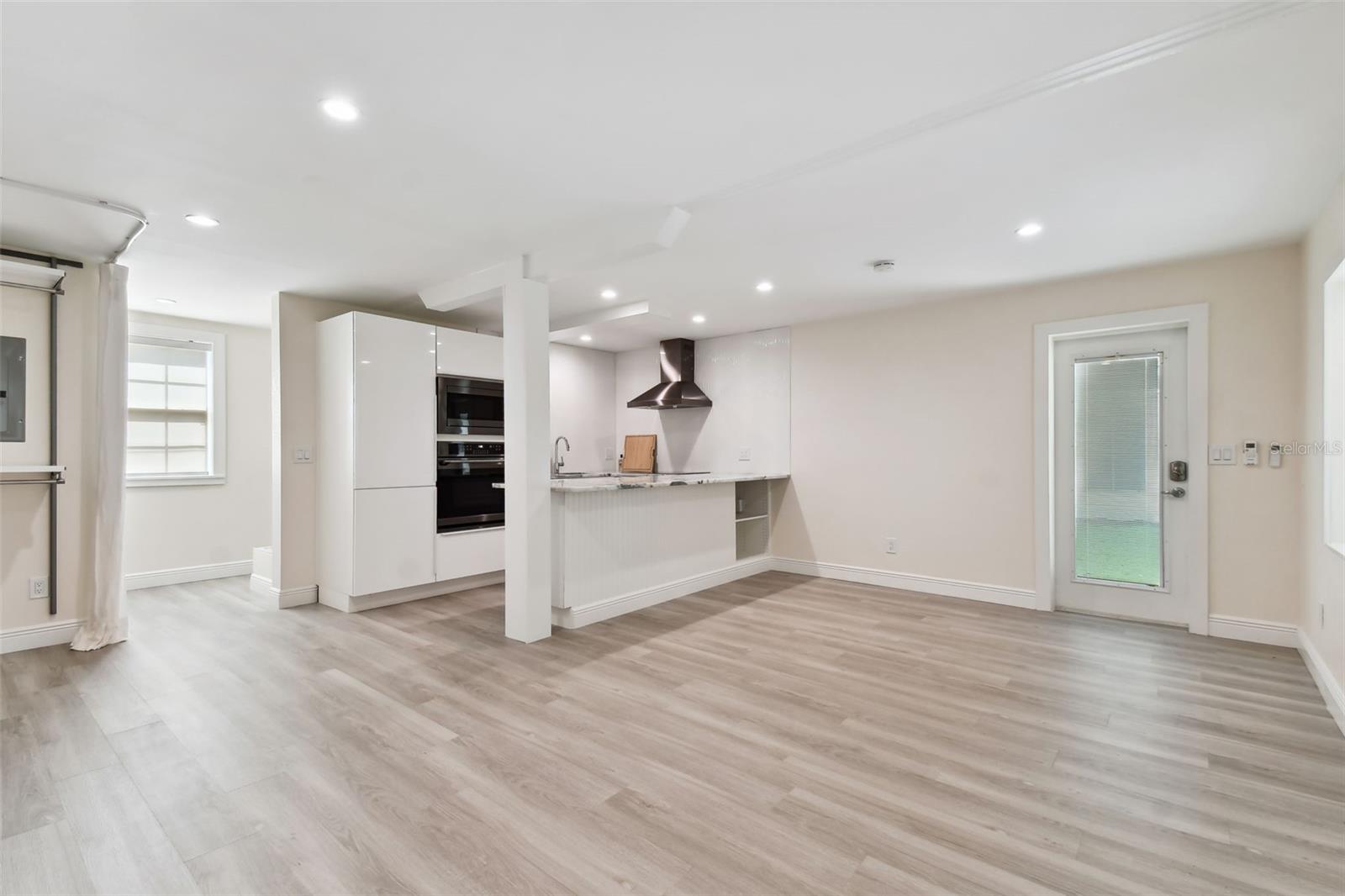 Downstairs studio apartment