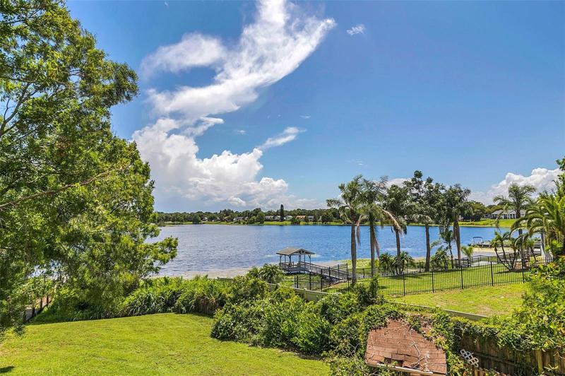 Backyard scenic view of Lake!