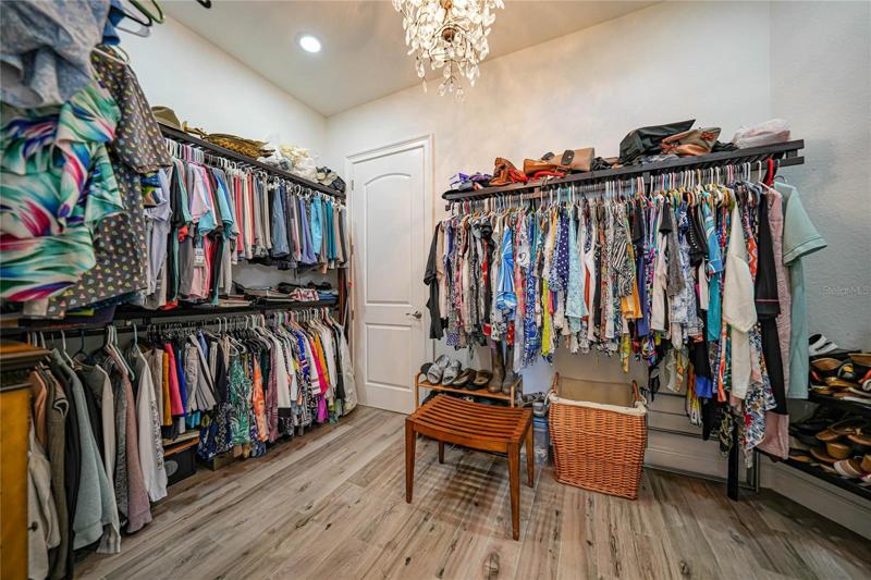 Master Walk in Closet