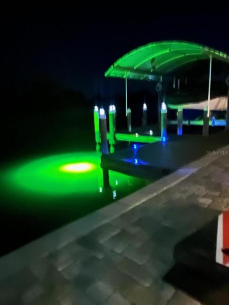 Snook light at dock