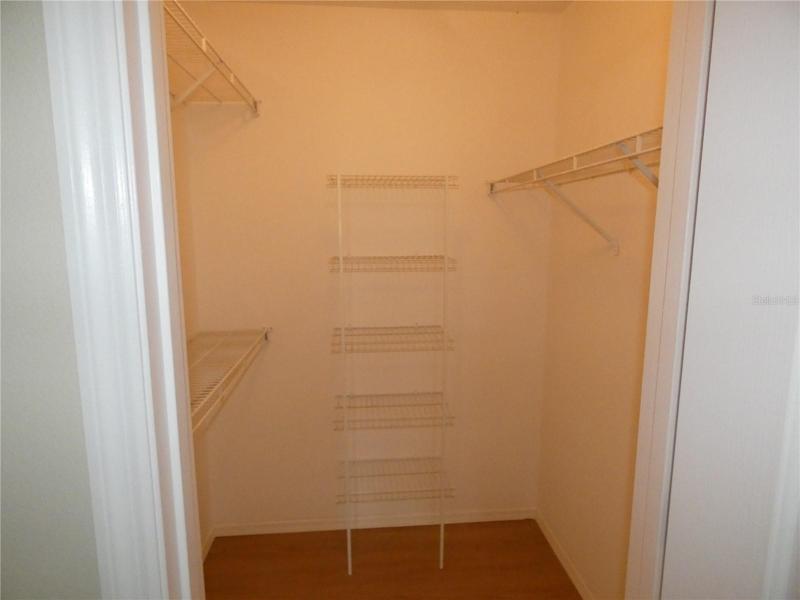 Master closet
