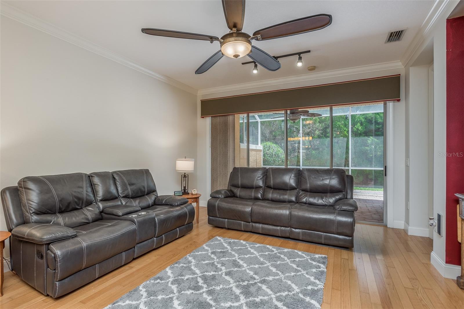 Hardwood floors throughout