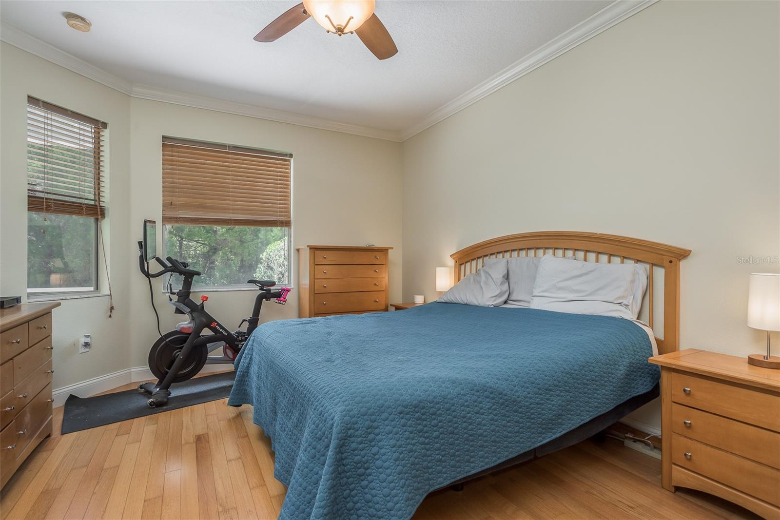 Master bedroom is downstairs
