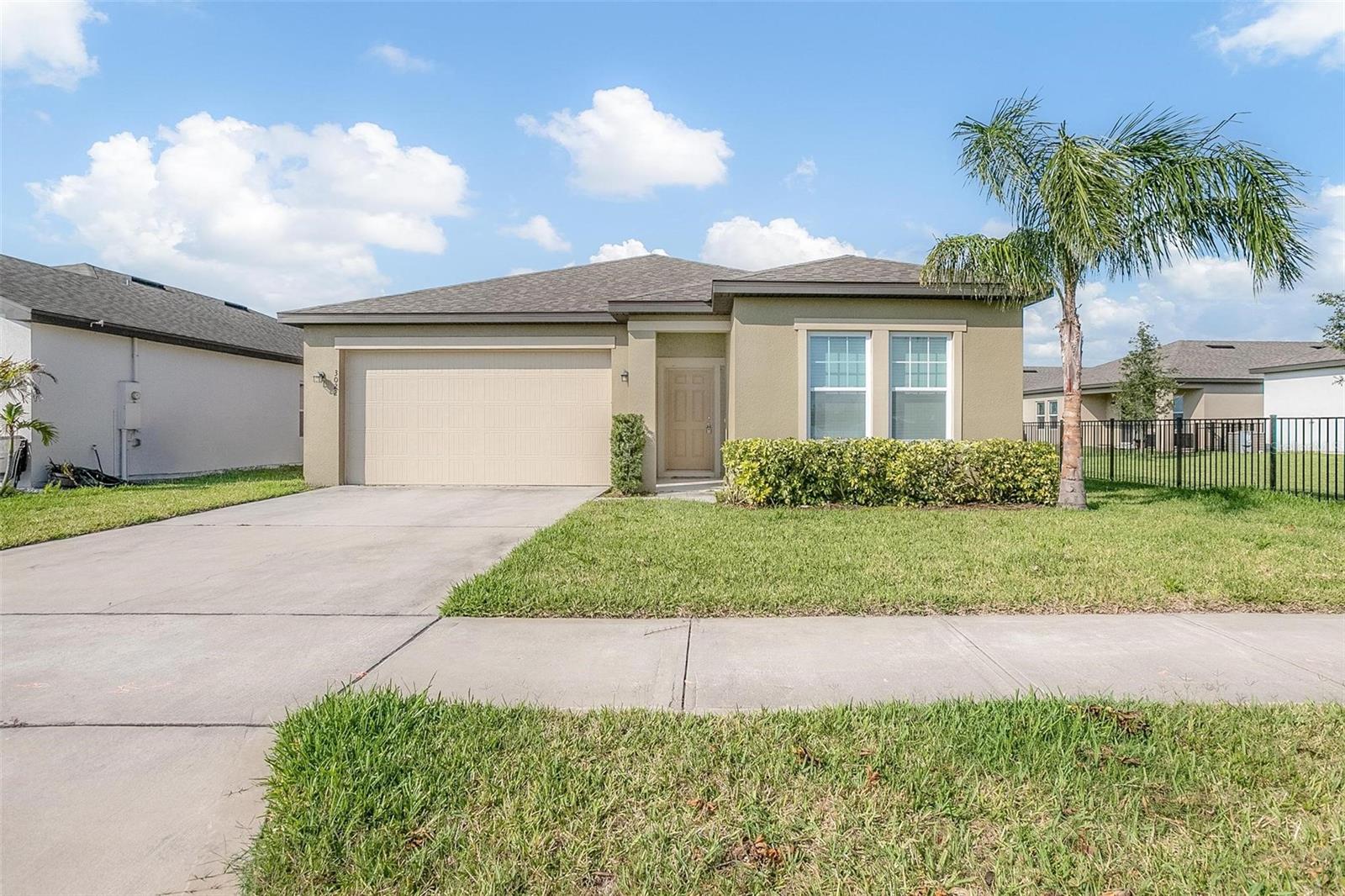 2019 3/2 Coastal Woods home on pond.