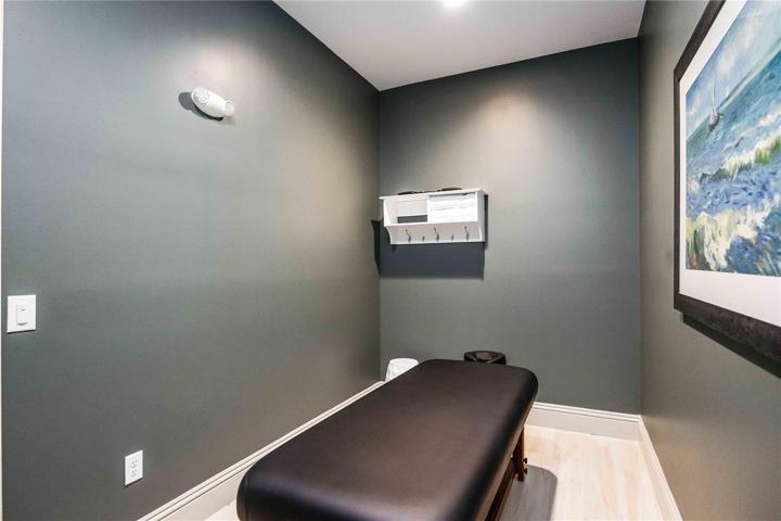 In-clubhouse massage studio