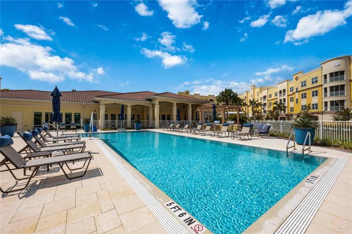 Plenty of room to lounge and enjoy the Florida sun