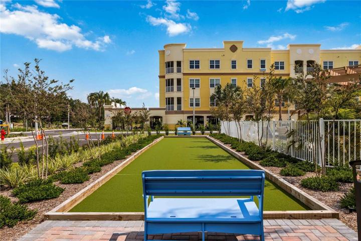 Bocce Ball court