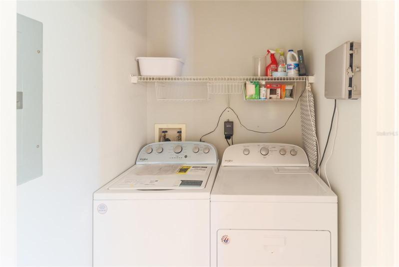 Inside laundry