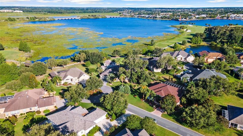 Overhead Lake view