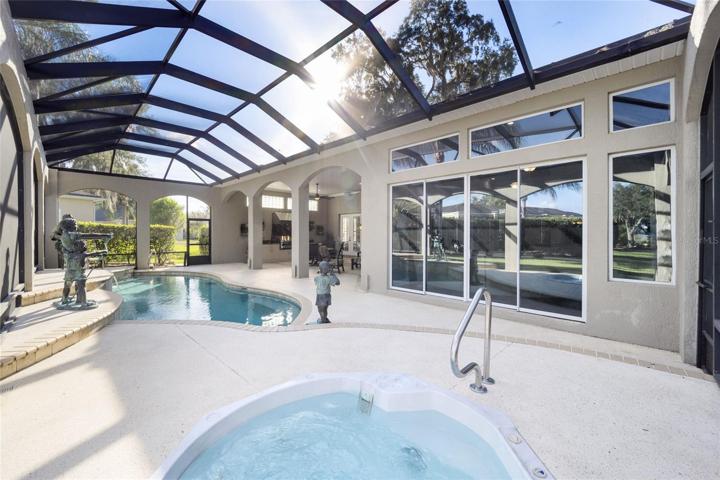 Spa & Pool View