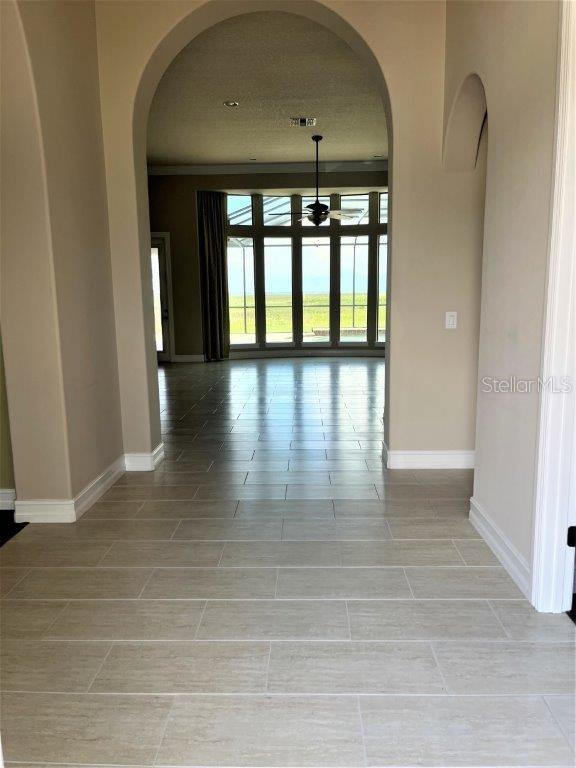 Foyer Entrance to Family Room