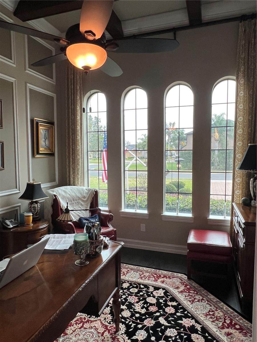 Office has lovely view