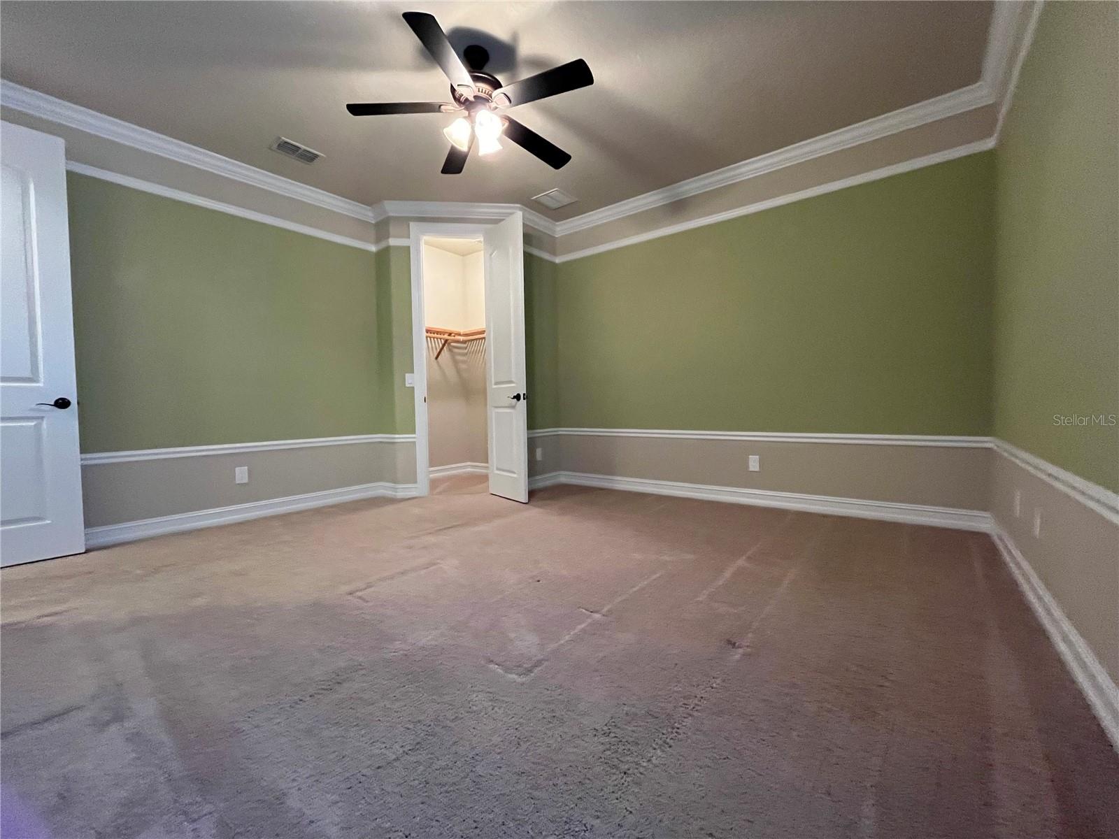 Bedroom #4 has a Walk-In Closet