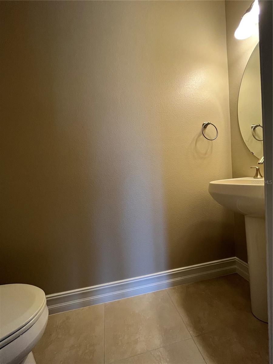 Half Bath in the Bonus Room