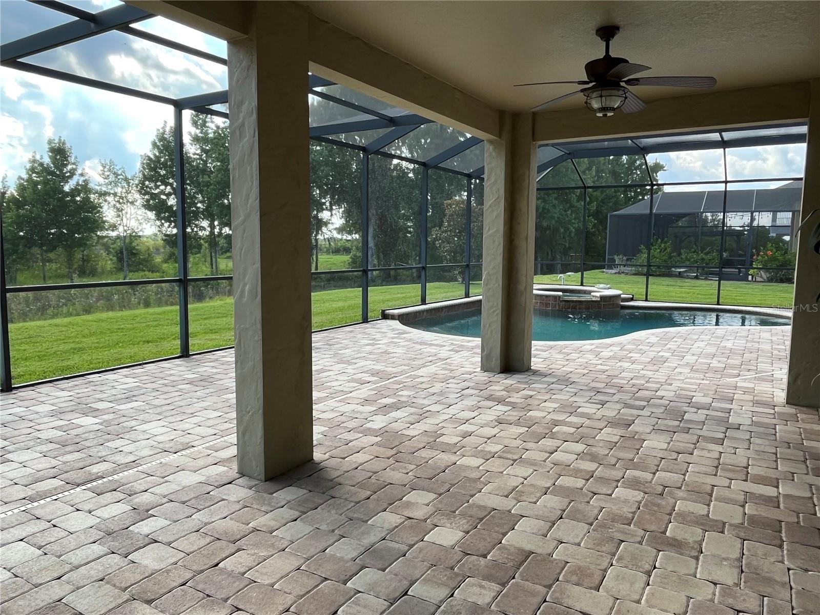 Covered Section of Patio
