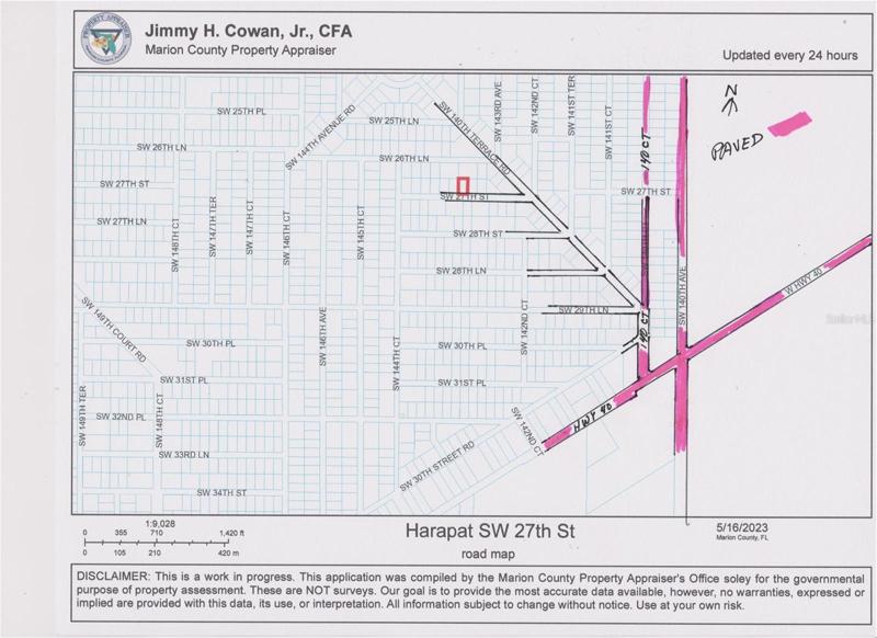 road map for directions