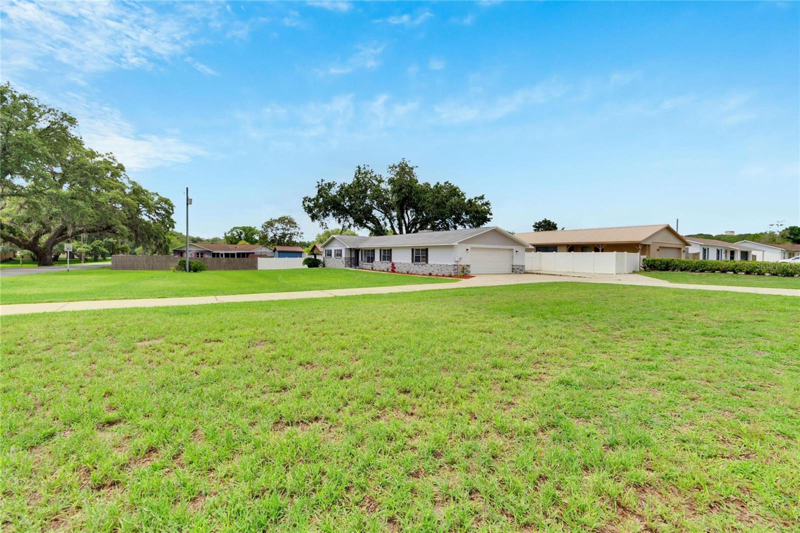 Big Corner Lot