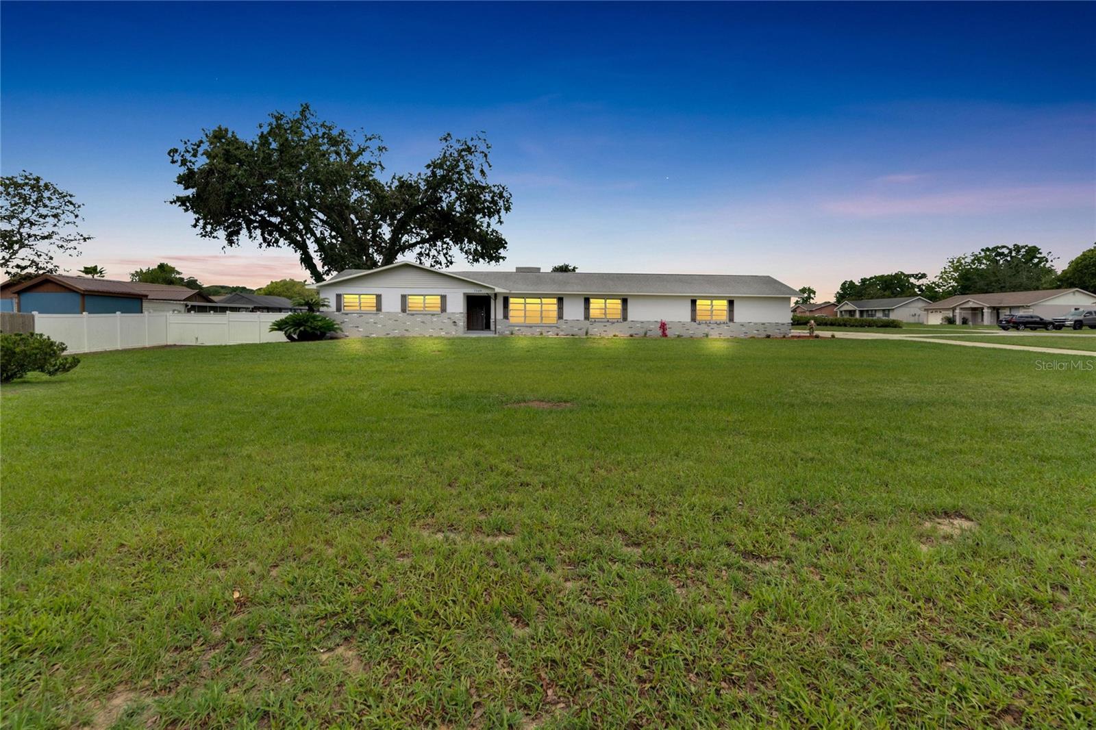 Large Front Yard