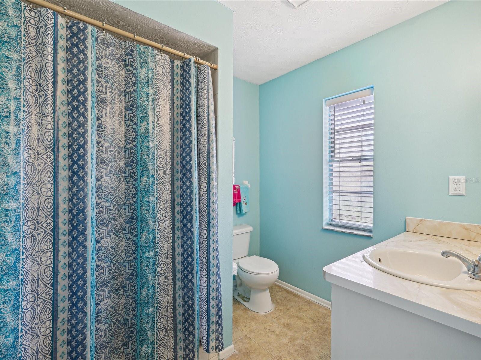 master bathroom with standing shower
