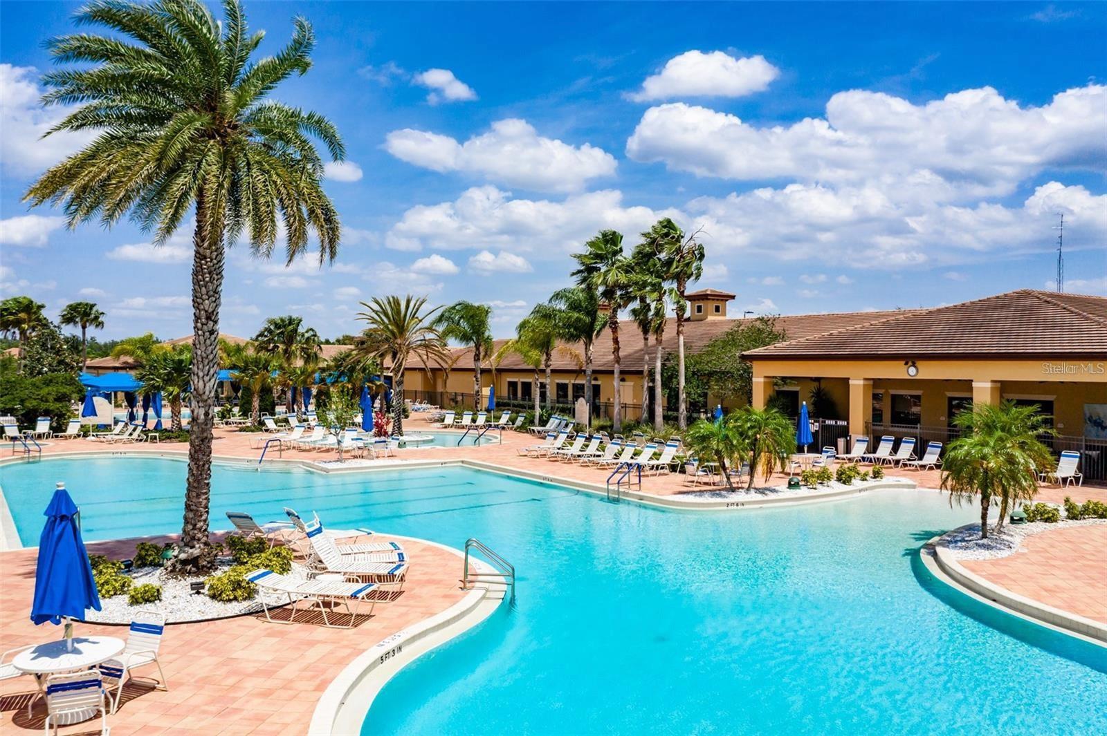 Resort-Style Pool with Beach entry